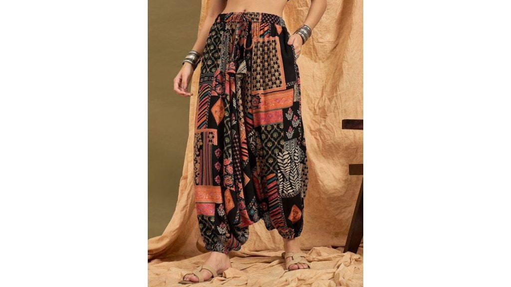 InWeave MULTI ETHNIC High-Rise Loose Fit Harem Pants