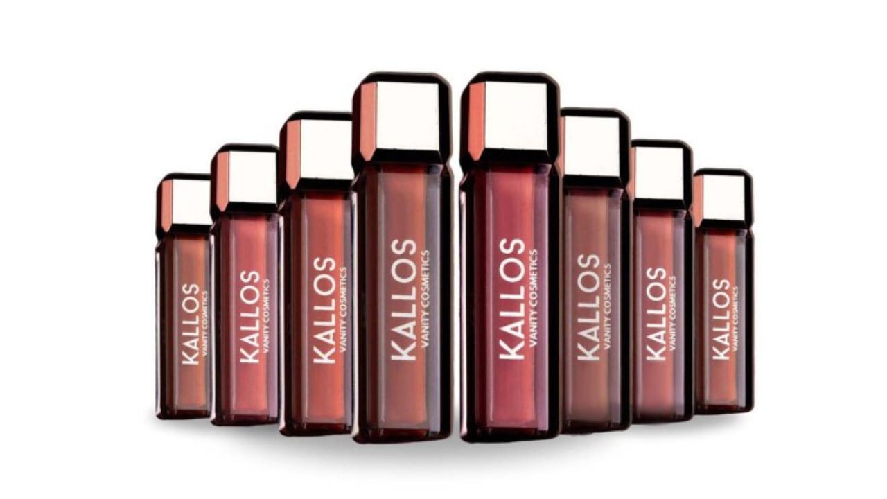 KALLOS VANITY Set Of 8 Lip Plush Long-Lasting Liquid Lipsticks