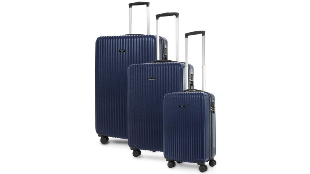 Kenneth ColeSet Of 3 Textured Hard-Sided Trolley Bag