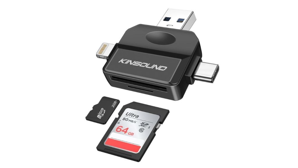 Kinsound 5 in 1 SD & TF Card Reader