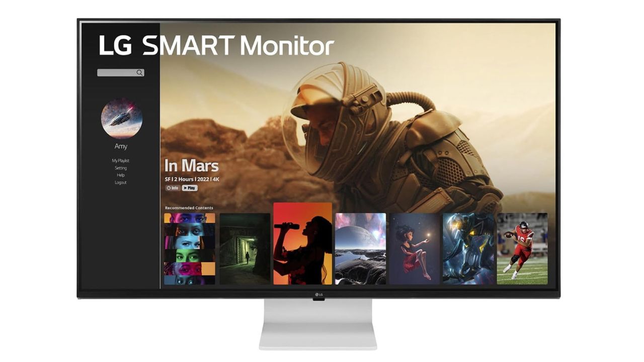 LG 43" Ultrafine™ Smart Monitor UHD 4K IPS