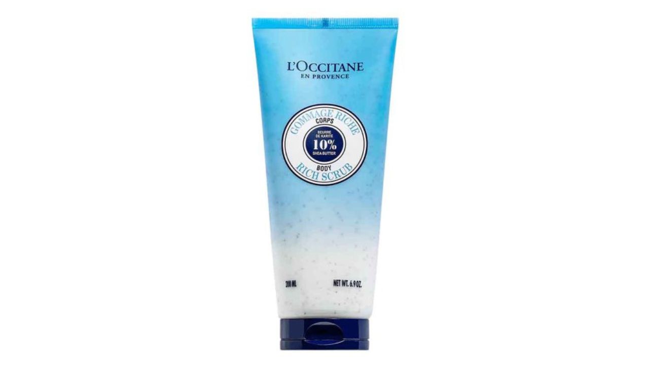 LOccitane en Provence Beurre De Karite 10% Shea Butter Rich Body Scrub 200 ml