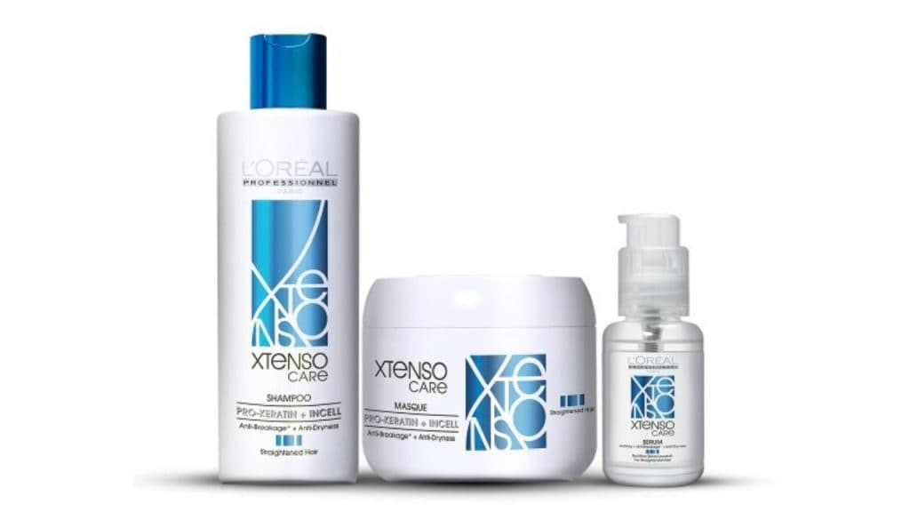 LOreal Professionnel Xtenso Care Pro-Keratine Shampoo, Masque & Serum Combo