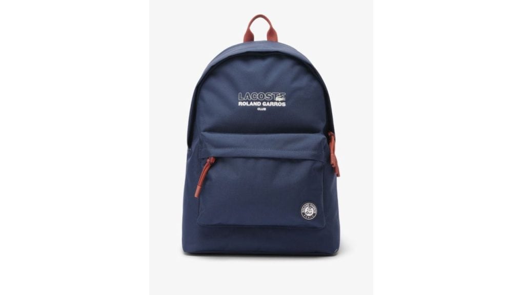 Lacoste Roland-Garros Edition Unisex Medium Size Backpack