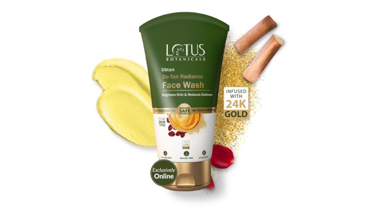 Lotus Botanicals Ubtan De-Tan Radiance Face Wash