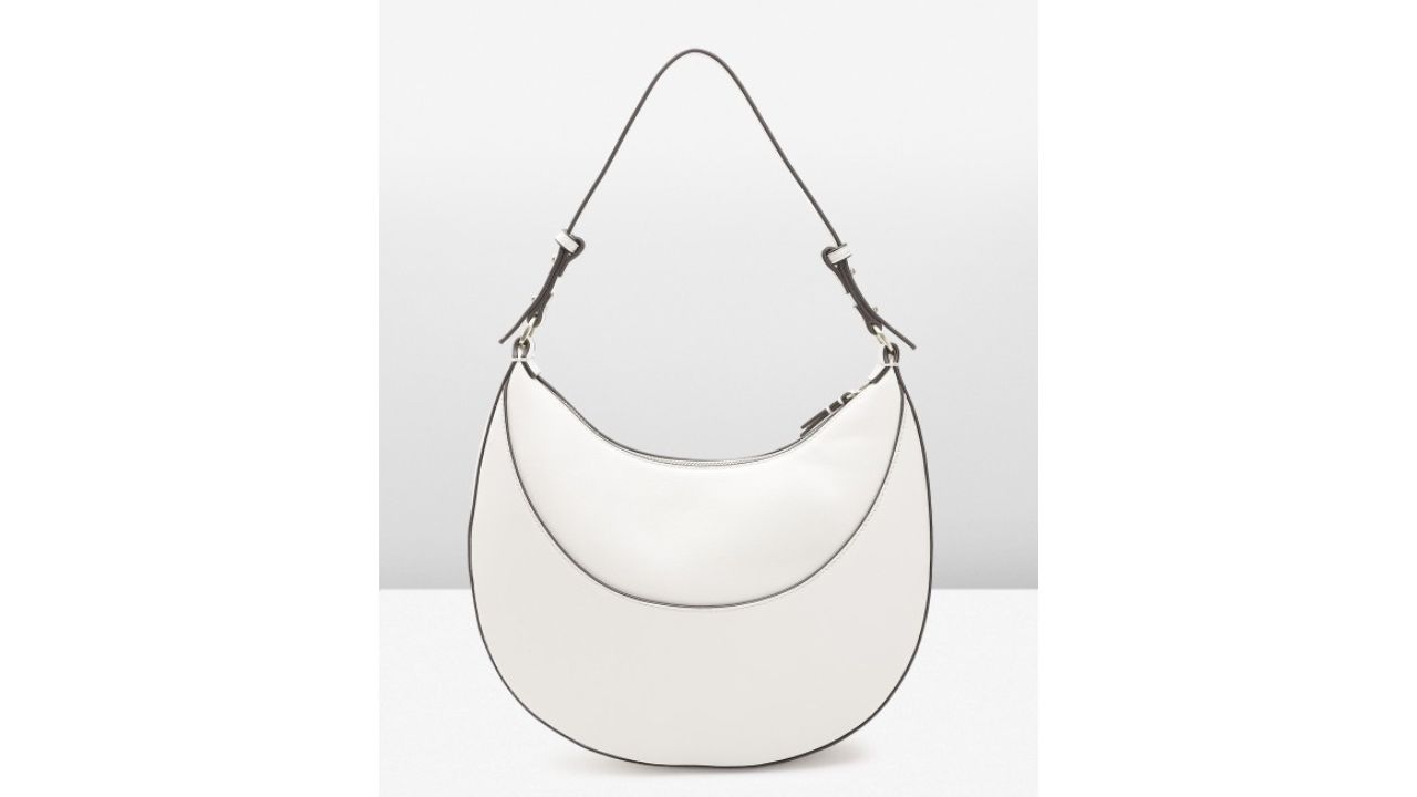 MANGO Half Moon Shoulder Bag
