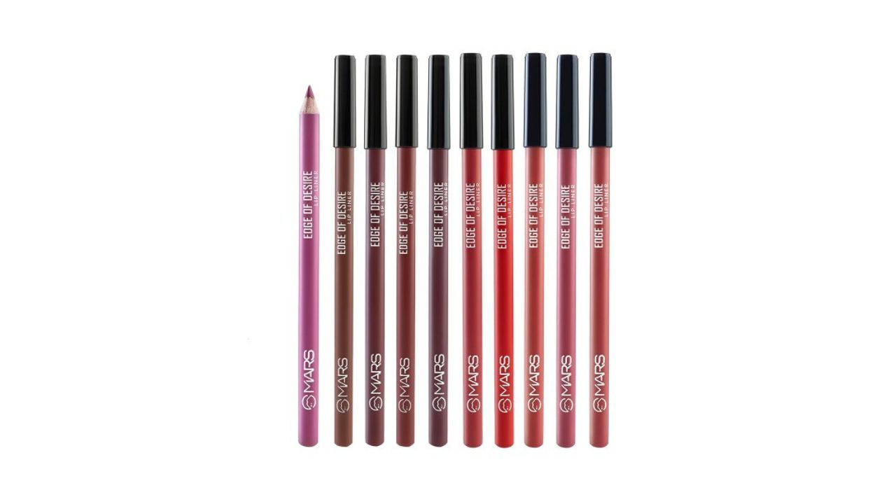 MARS Pack Of 10 Edge Of Desire Matte Lip Pencil