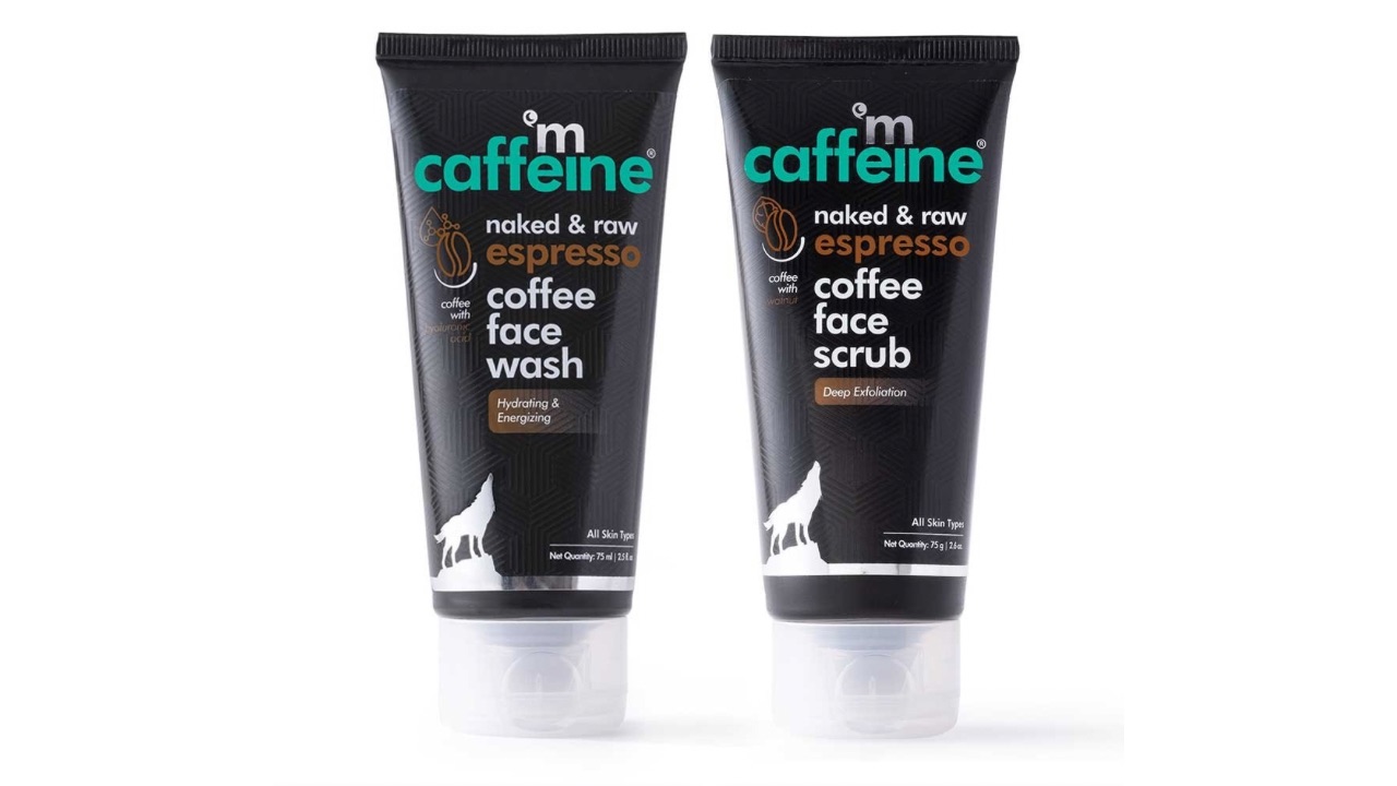 MCaffeine Espresso Face Wash & Face Scrub Combo for Deep Exfoliation