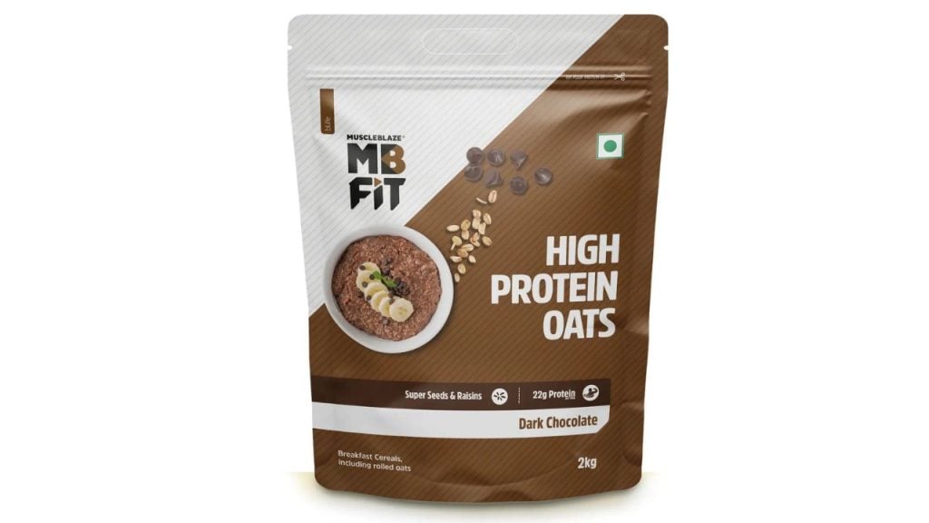 MUSCLEBLAZE High Protein Oats, Gluten Free