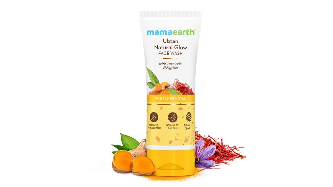 Mamaearth Ubtan Natural Face Wash With Turmeric & Saffron