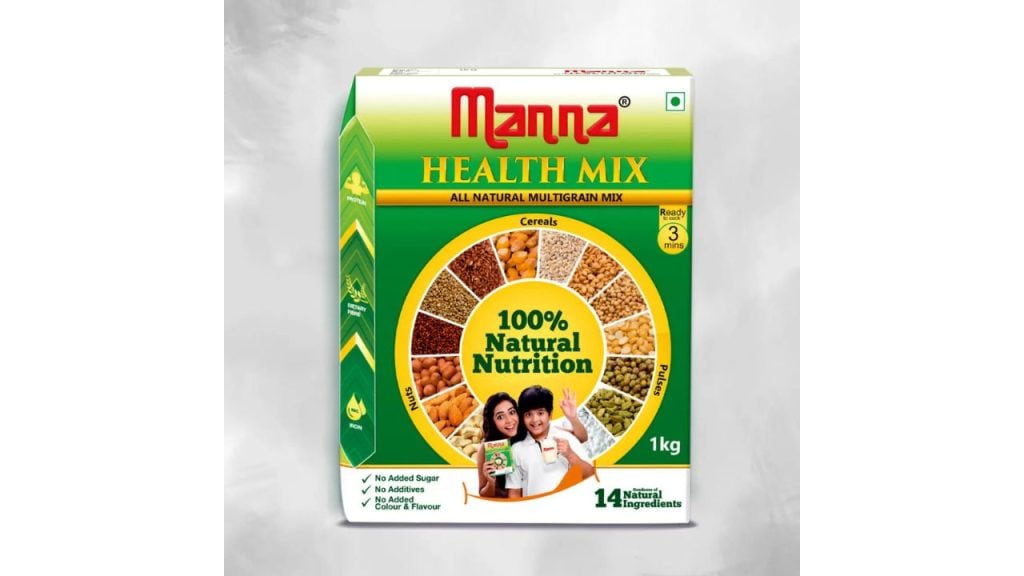 Manna Health Mix - Kids Nutrition Drink with Millets & Multigrain