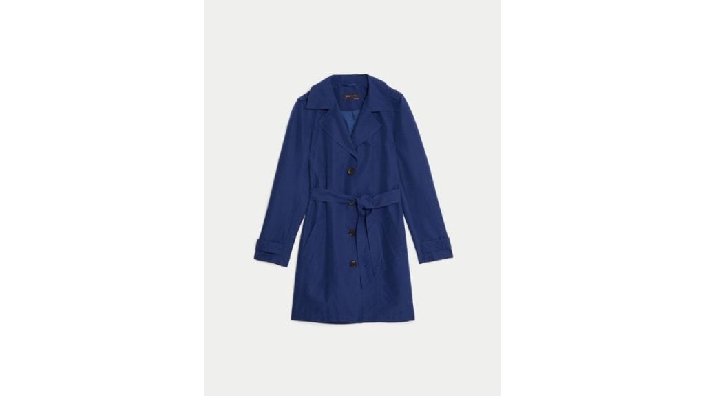 Marks & Spencer Belted Single Breasted Trench Coat