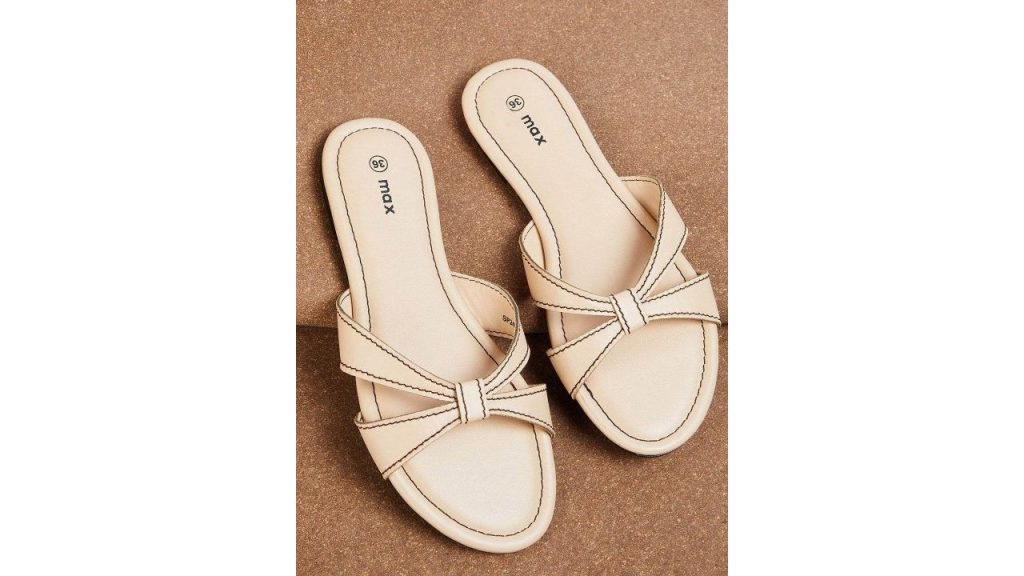 Max Open-Toe Flats