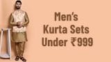 Men’s Kurta Sets Under ₹999
