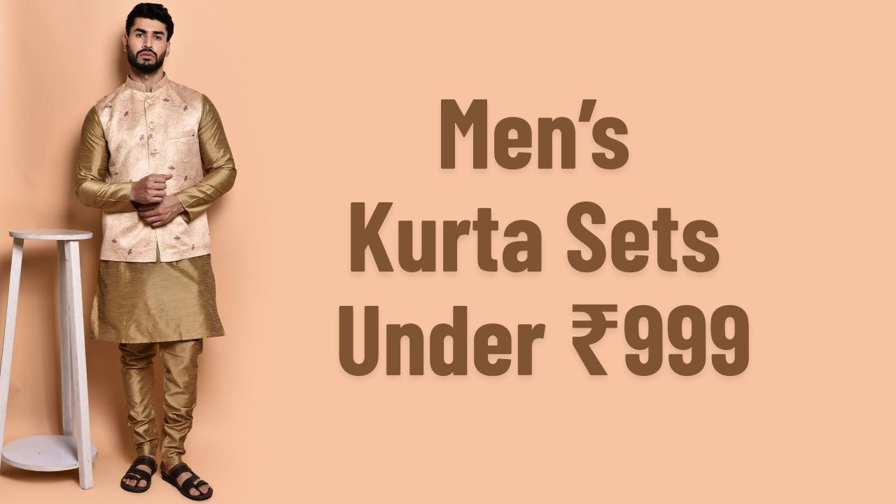 Men’s Kurta Sets Under ₹999