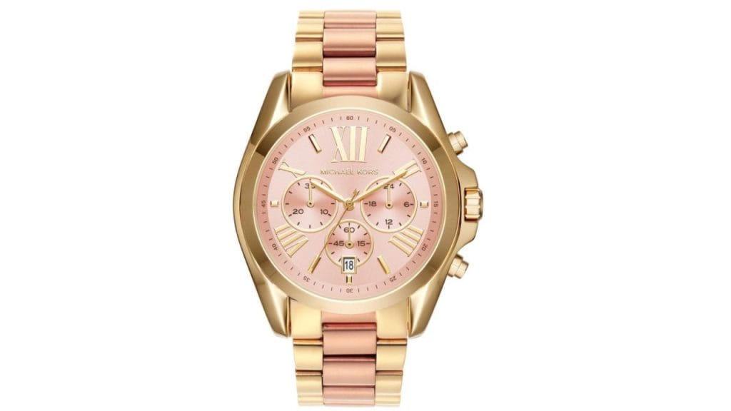 Michael Kors BRADSHAW Women Gold Analogue Watch MK6359
