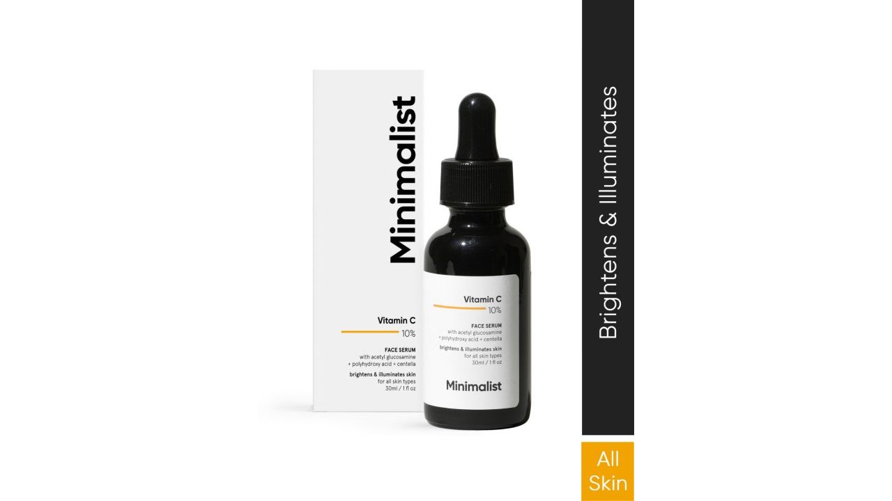 Minimalist Vitamin C 10% Face Serum for Glowing Skin