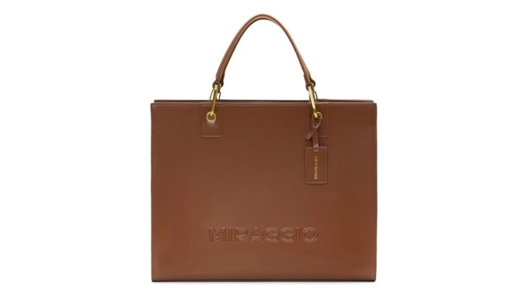 Miraggio Oversized Tote Bag with Detachable Shoulder Strap