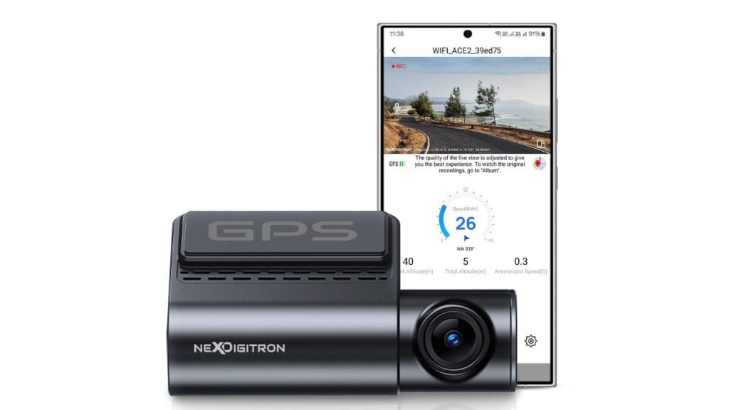 NEXDIGITRON ACE 2 Car Dash Camera