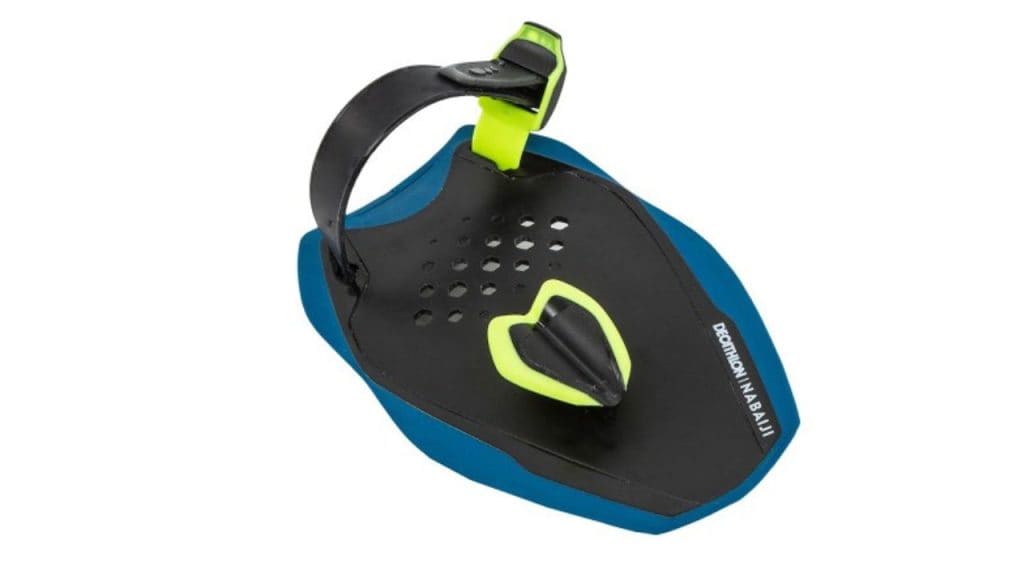 Nabaiji By Decathlon Black Solid Swim Paddles