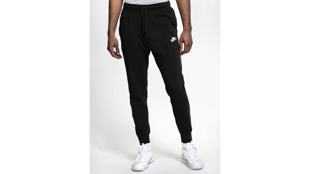 Nike Men Black Sportswear Club Joggers