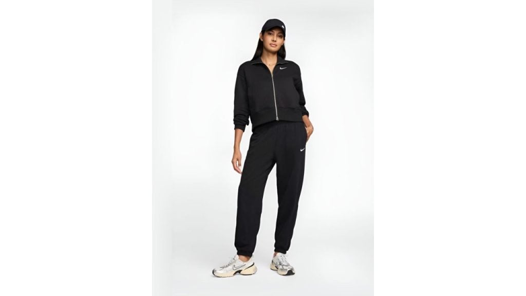 Nike Sportswear Phoenix Fleece Women's High-Waisted Oversized Terry Tracksuit Bottoms