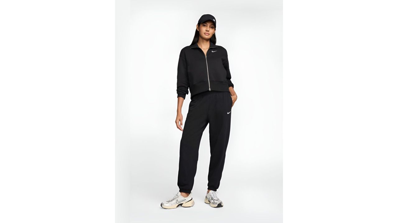 Nike Sportswear Phoenix Fleece Women's High-Waisted Oversized Terry Tracksuit Bottoms