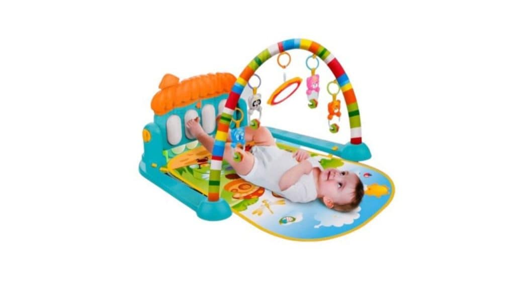 OIPINA Infants Multi Function Play Gym With Toy Bar