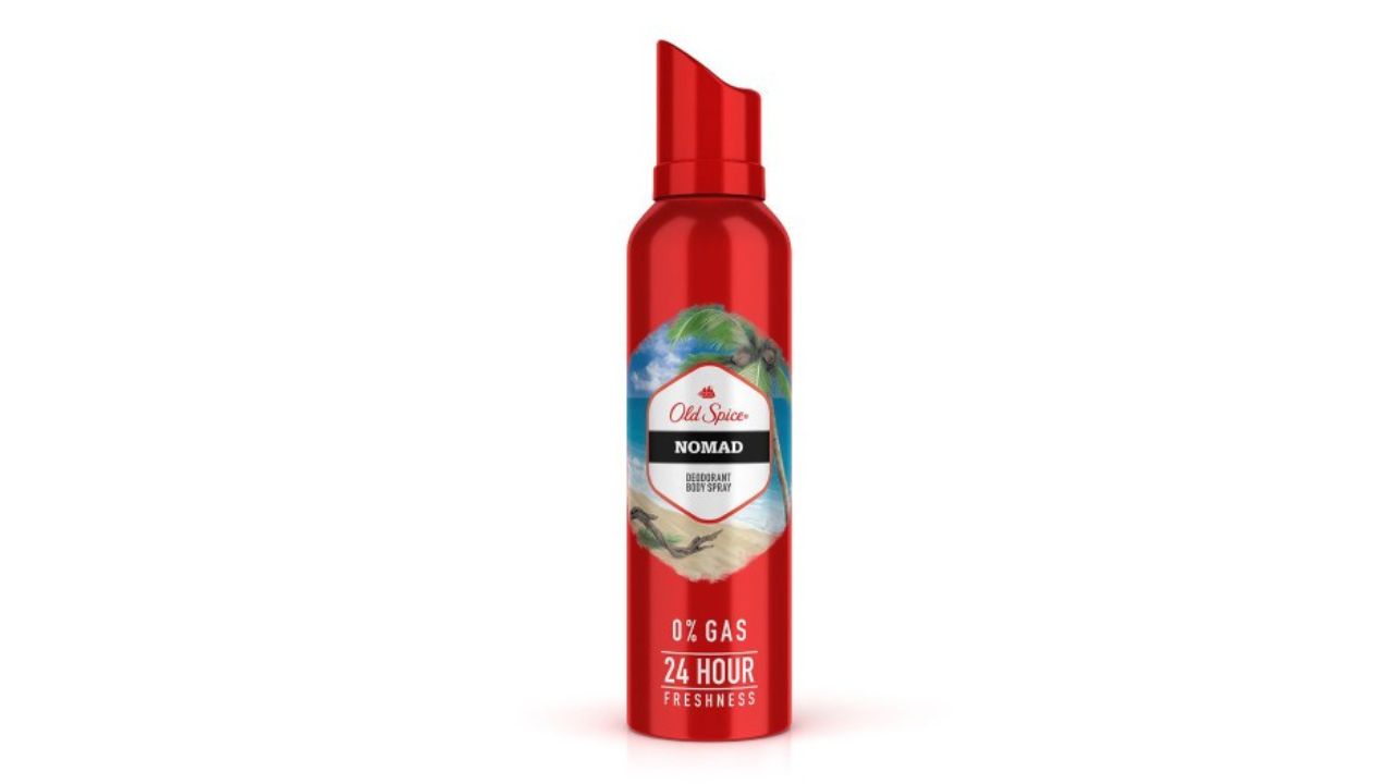 Old Spice Nomad 0% Gas 24 Hour Freshness Deodorant Body Spray 140 ml