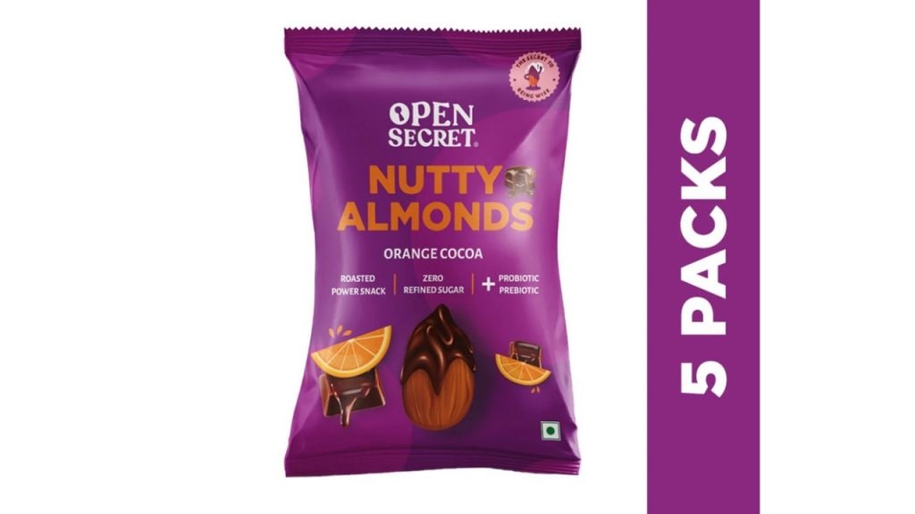 Open Secret Nutty Almonds- Orange Cocoa-60gms