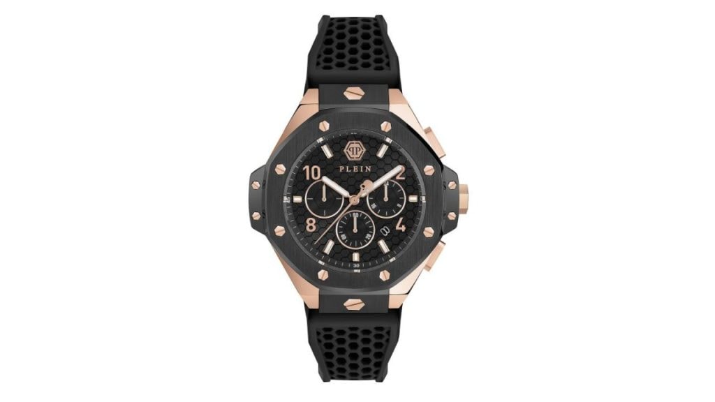 PHILIPP PLEIN Men Brass Dial & Straps Analogue Watch PWPRA0824