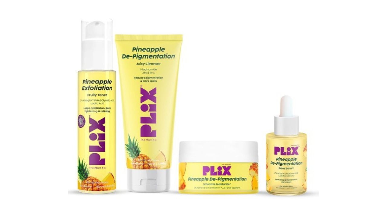 PLIX THE PLANT FIX 4Pcs Pineapple Depigmentation Regime