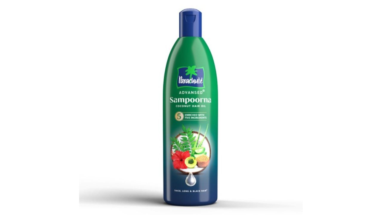 Parachute Advansed Sampoorna Coconut Hair Oil with 5 Special Herbs - 280ml