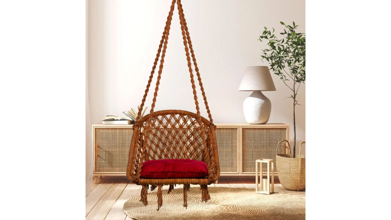 Patiofy D Shape Swing for Adults & Kids