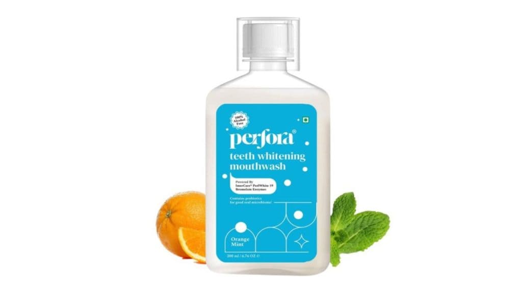 Perfora Teeth Whitening Mouthwash - Orange Mint