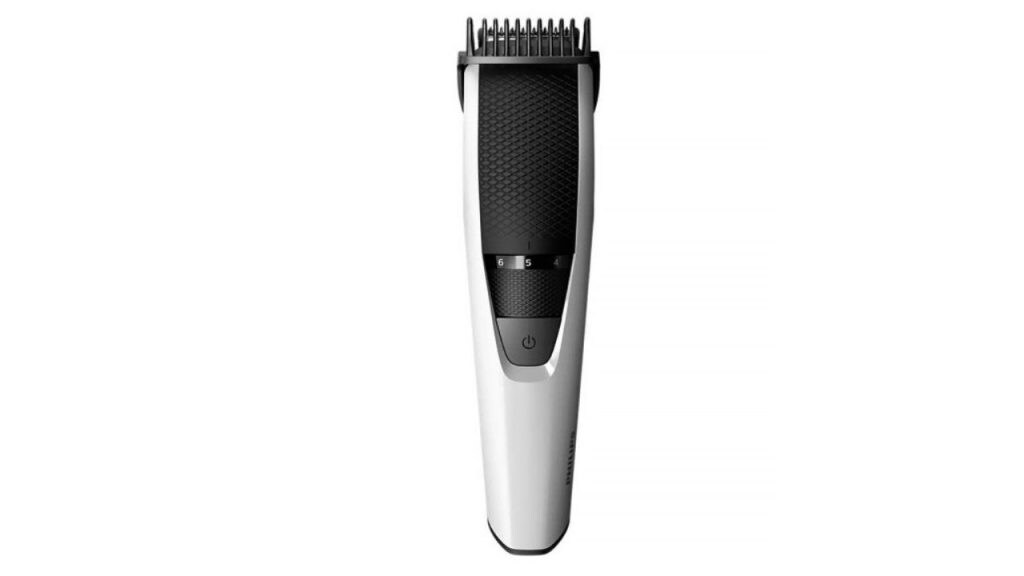 Philips Cordless Beard Trimmer BT3101/15 Lift & Trim Tech with 45mins Runtime - White