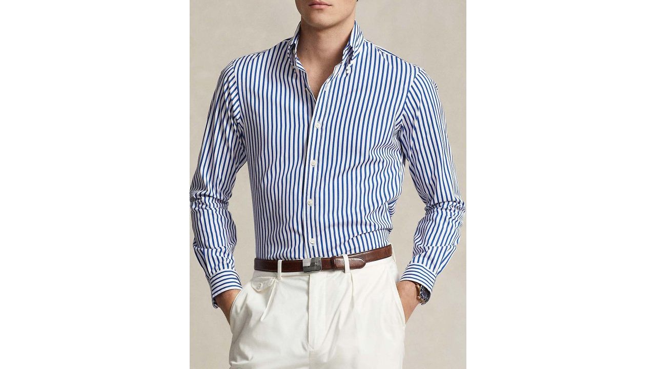 Polo Ralph Lauren Striped Custom Fit Regular Shirt
