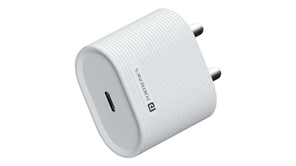 Portronics 35W Adapto 35G Type C PD Fast Charging Adaptor