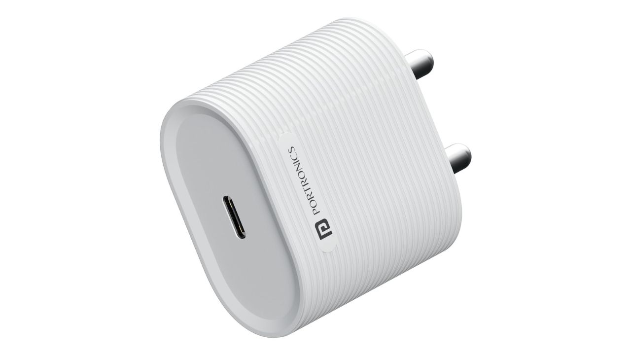 Portronics 35W Adapto 35G Type C PD Fast Charging Adaptor