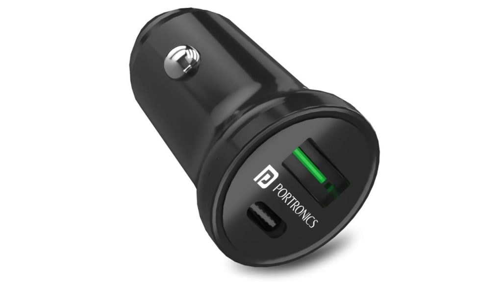 Portronics 38 W Turbo Car Charger
