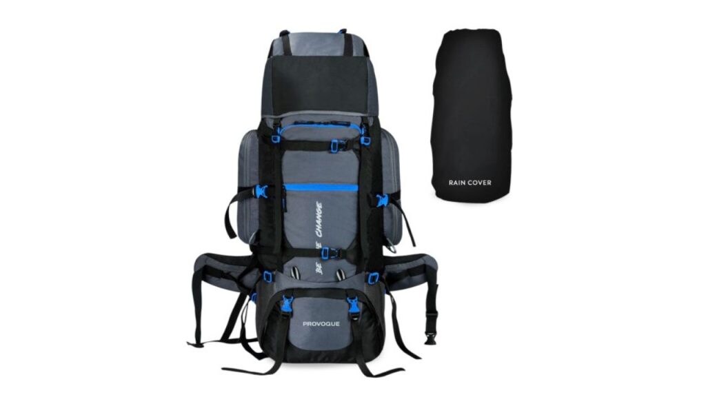 Provogue Unisex Colourblocked Large Rucksacks With Rain Cover