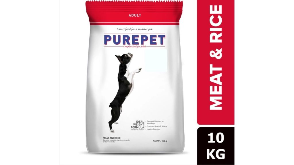 Purepet Meat and Rice Adult Dog Dry Food