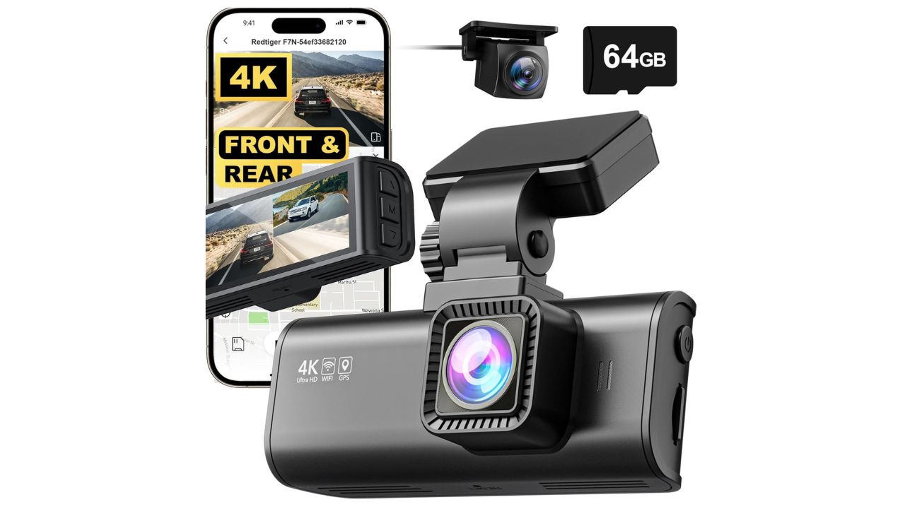REDTIGER F7N 4K Car Dash Camera