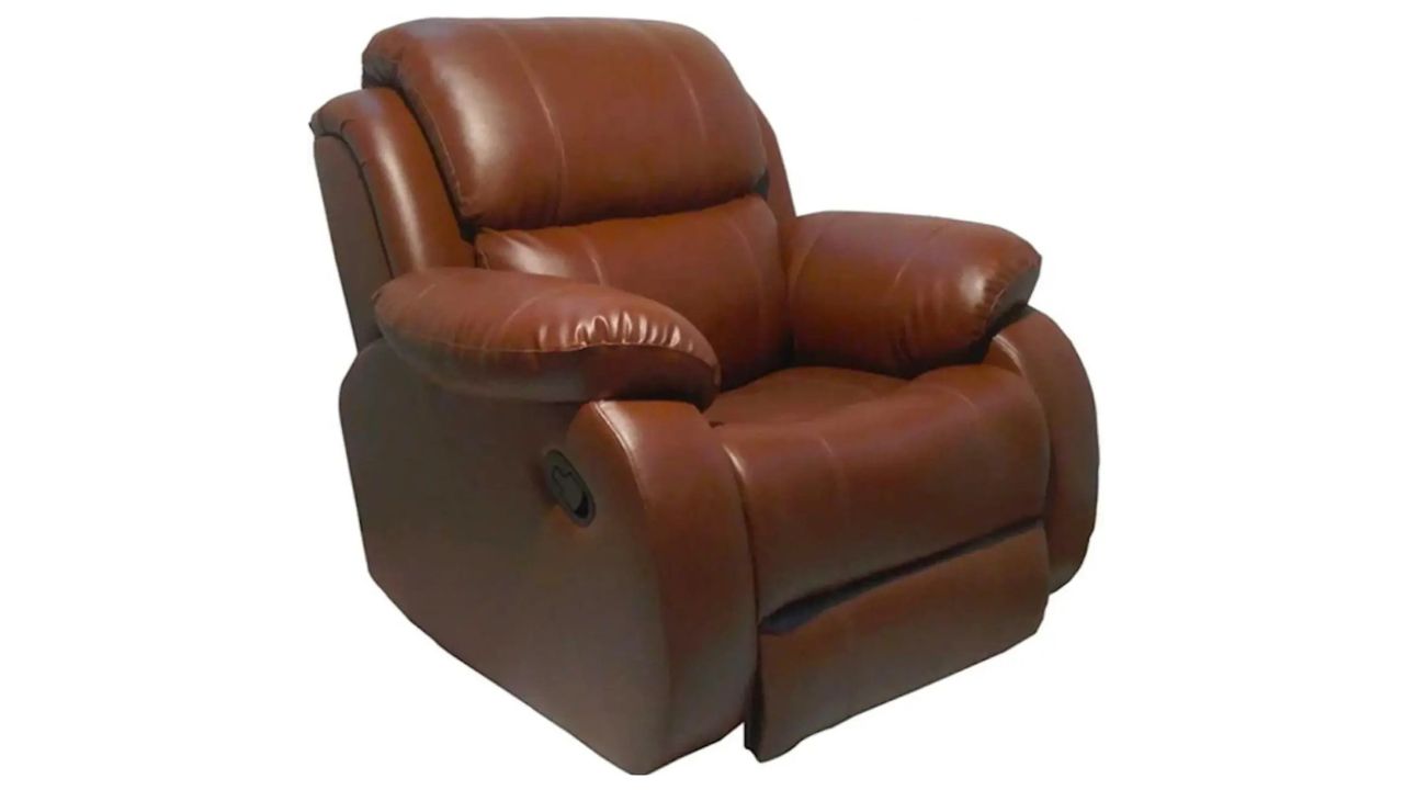 RM HOME Leatherette Manual Recliner