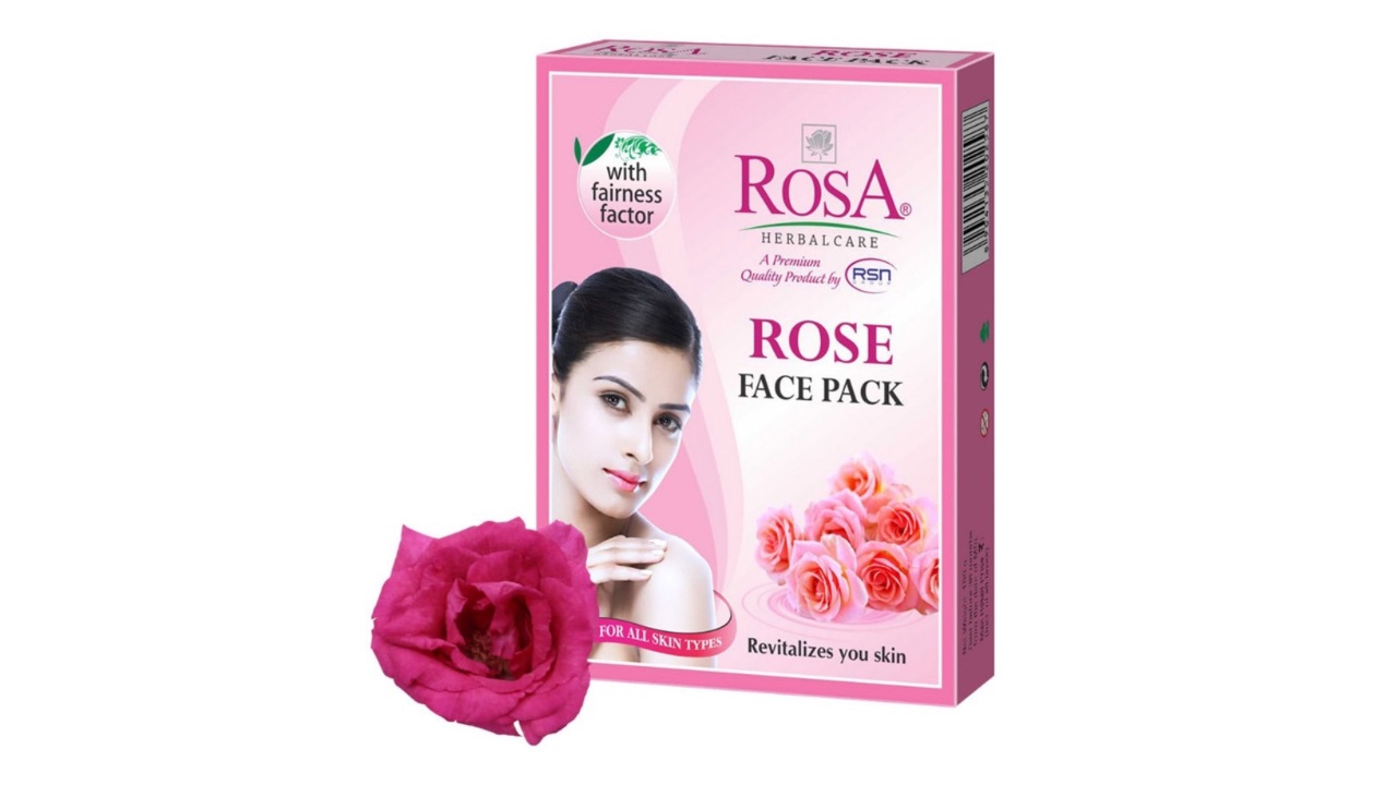 ROSA Set Of 6 Fairness Factor Rose Face Pack - 25 gm Each