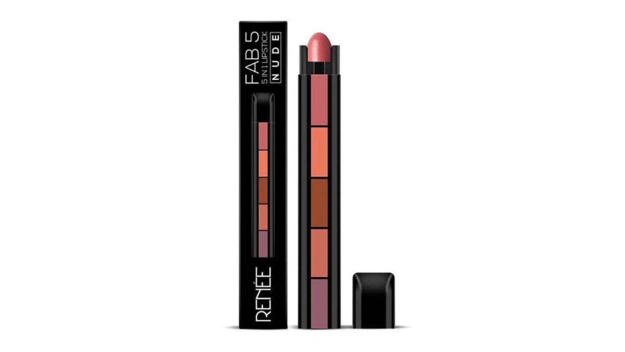 Renee Fab 5 Nude 5-in-1 Lipstick – Five Shades, One Tube