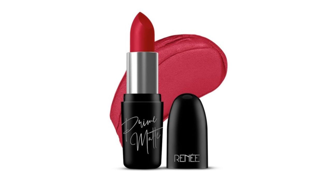 Renee Prime Matte HD Lipstick in Rustic Red – High Definition, High Impact