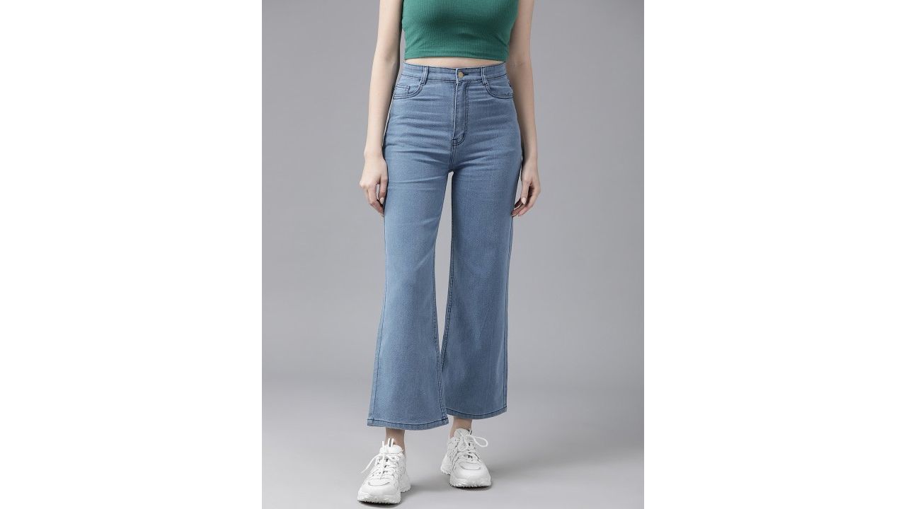 Roadster The Life Co. Women Flared High-Rise Stretchable Jeans