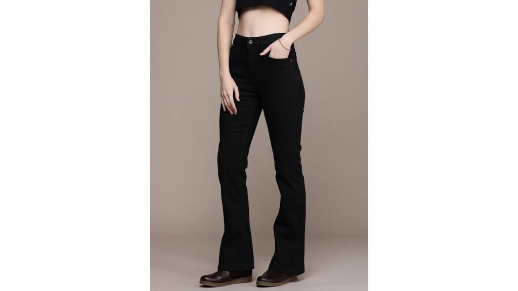 RoadsterThe Life Co. Women Bootcut High-Rise Stretchable Jeans