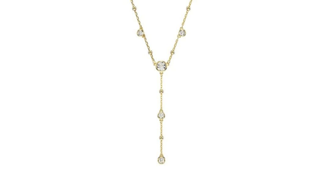 SWAROVSKI Gold-Plated Crystals Studded Necklace